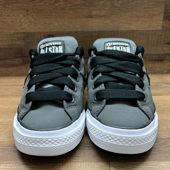 Converse Gray Low-Top Sneakers - Picture 3 of 8